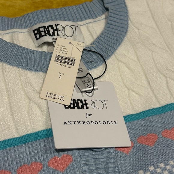 Beach Riot for Anthropologie Cardigan – NWT – Size Large - Picture 2 of 7